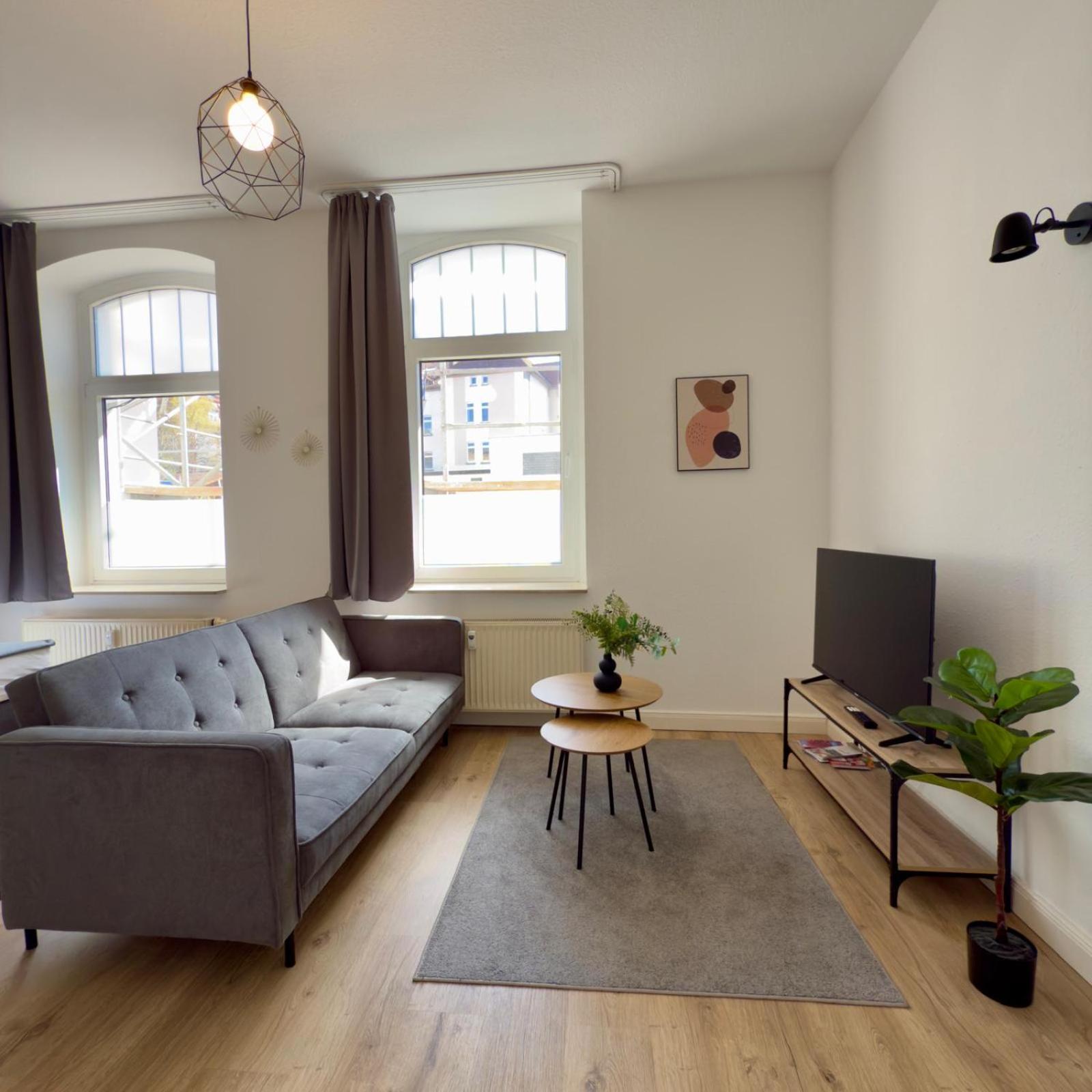 Raha Apartments - Modernes Studio-Apartment - Hbf - Gratis Parkplatz Эрфурт Экстерьер фото